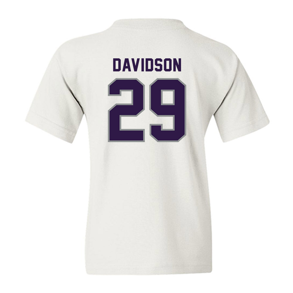 Kansas State - NCAA Football : Dylan Davidson - Sports Shersey Youth T-Shirt-1