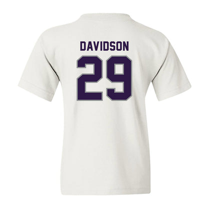 Kansas State - NCAA Football : Dylan Davidson - Sports Shersey Youth T-Shirt-1