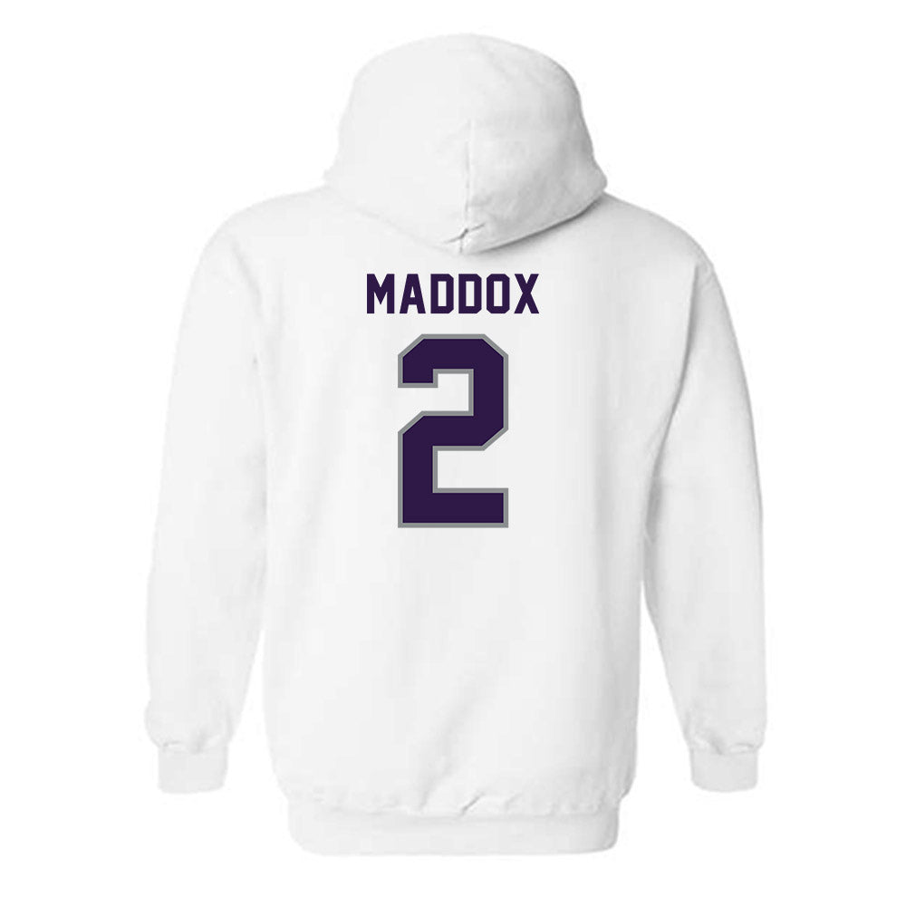 Kansas State - NCAA Football : Adrian Maddox - Sports Shersey Hooded Sweatshirt-1
