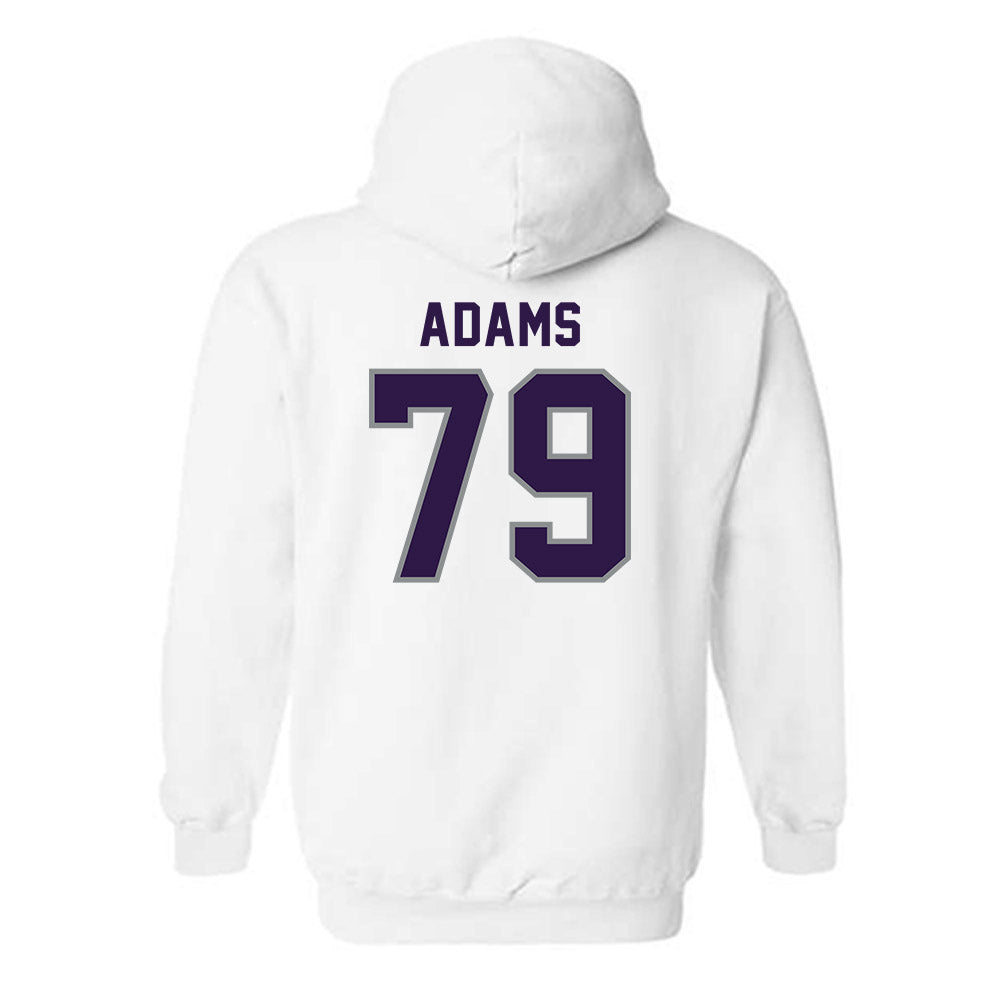 Kansas State - NCAA Football : Charlie Adams - Sports Shersey Hooded Sweatshirt-1