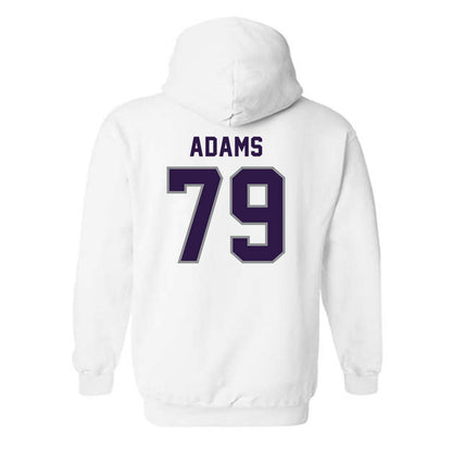 Kansas State - NCAA Football : Charlie Adams - Sports Shersey Hooded Sweatshirt-1