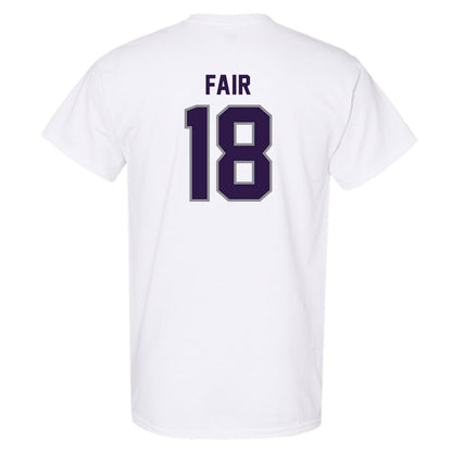 Kansas State - NCAA Football : Wesley Fair - Sports Shersey T-Shirt-1