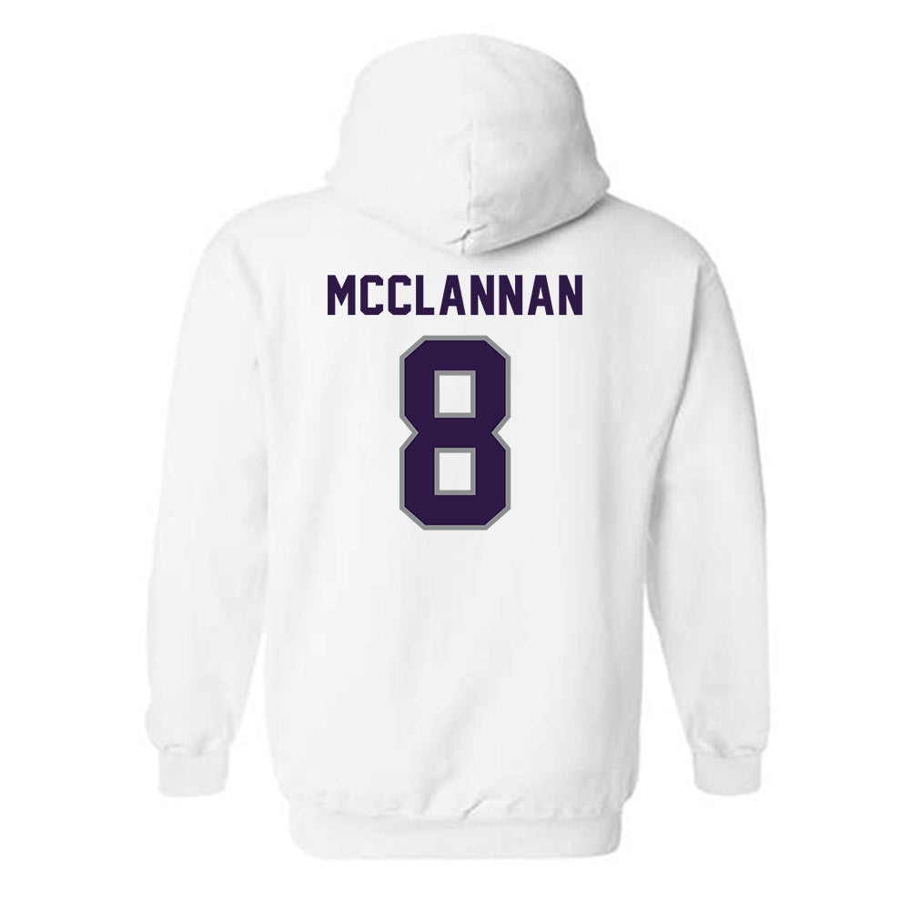 Kansas State - NCAA Football : Simon McClannan - Sports Shersey Hooded Sweatshirt-1