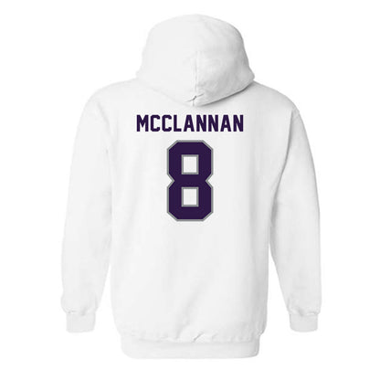 Kansas State - NCAA Football : Simon McClannan - Sports Shersey Hooded Sweatshirt-1