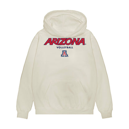 Arizona - NCAA Women's Volleyball : - Team Caricature Premium Hooded Sweatshirt-0
