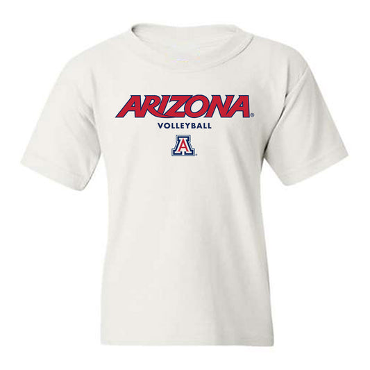 Arizona - NCAA Women's Volleyball : - Team Caricature Youth T-Shirt-0
