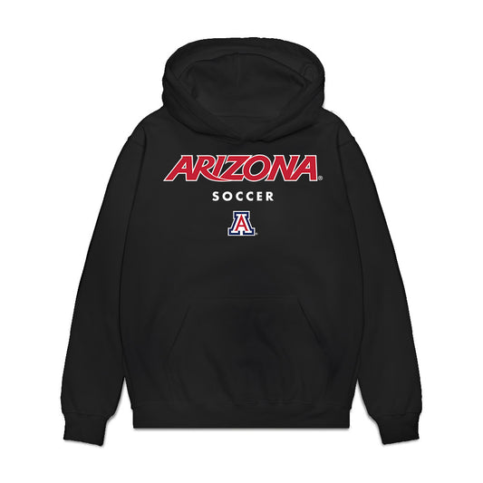 Arizona - NCAA Women's Soccer : - Team Caricature Premium Hooded Sweatshirt-0