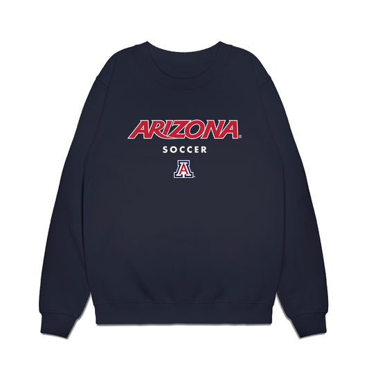 Arizona - NCAA Women's Soccer : - Team Caricature Premium Crewneck Sweatshirt-0