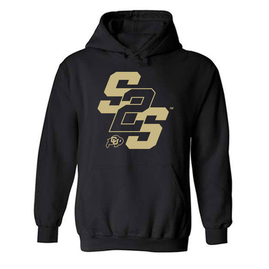 Colorado - NCAA Football : Gideon Lampron - Classic Shersey Hooded Sweatshirt-0