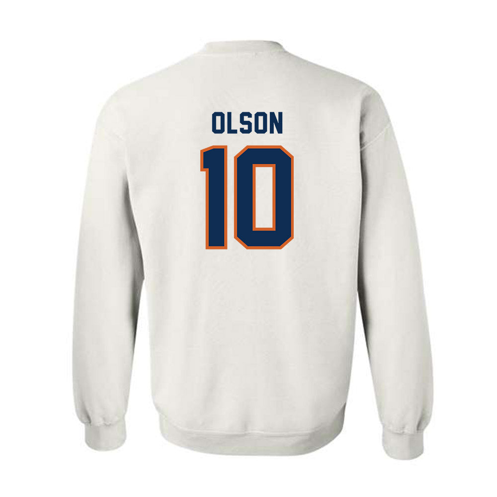 Wheaton IL - NCAA Men's Basketball : Reid Olson - Classic Shersey Crewneck Sweatshirt-1