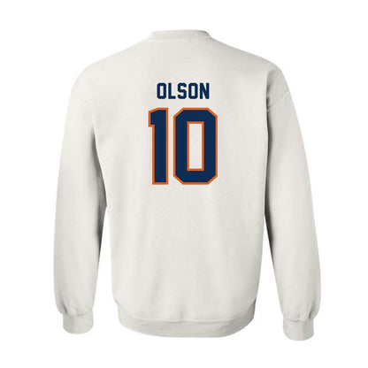 Wheaton IL - NCAA Men's Basketball : Reid Olson - Classic Shersey Crewneck Sweatshirt-1