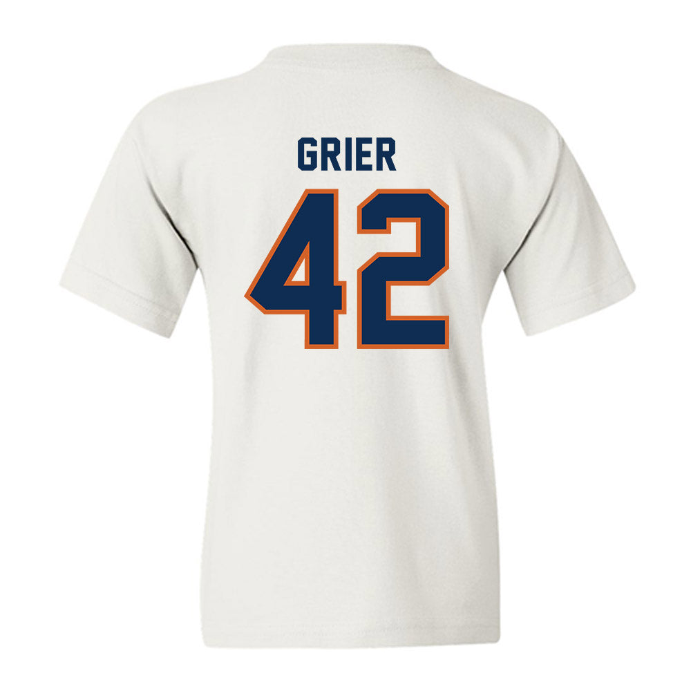 Wheaton IL - NCAA Men's Basketball : Kyle Grier - Classic Shersey Youth T-Shirt-1