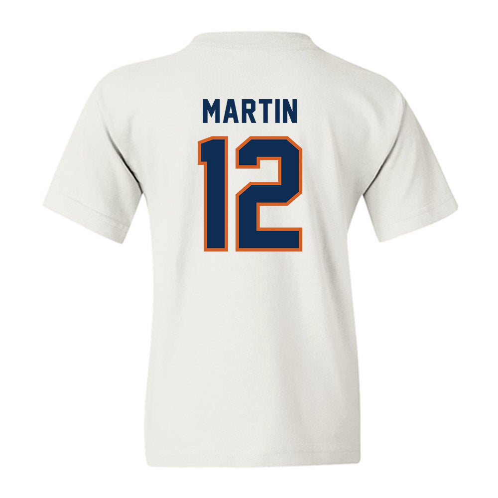 Wheaton IL - NCAA Men's Basketball : Devin Martin - Classic Shersey Youth T-Shirt-1