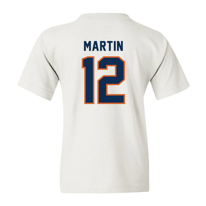 Wheaton IL - NCAA Men's Basketball : Devin Martin - Classic Shersey Youth T-Shirt-1