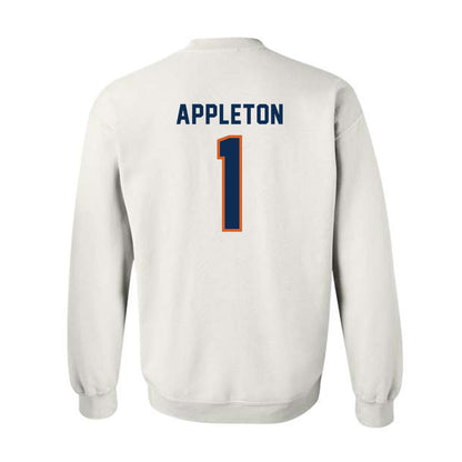 Wheaton IL - NCAA Men's Basketball : Cody Appleton - Classic Shersey Crewneck Sweatshirt-1