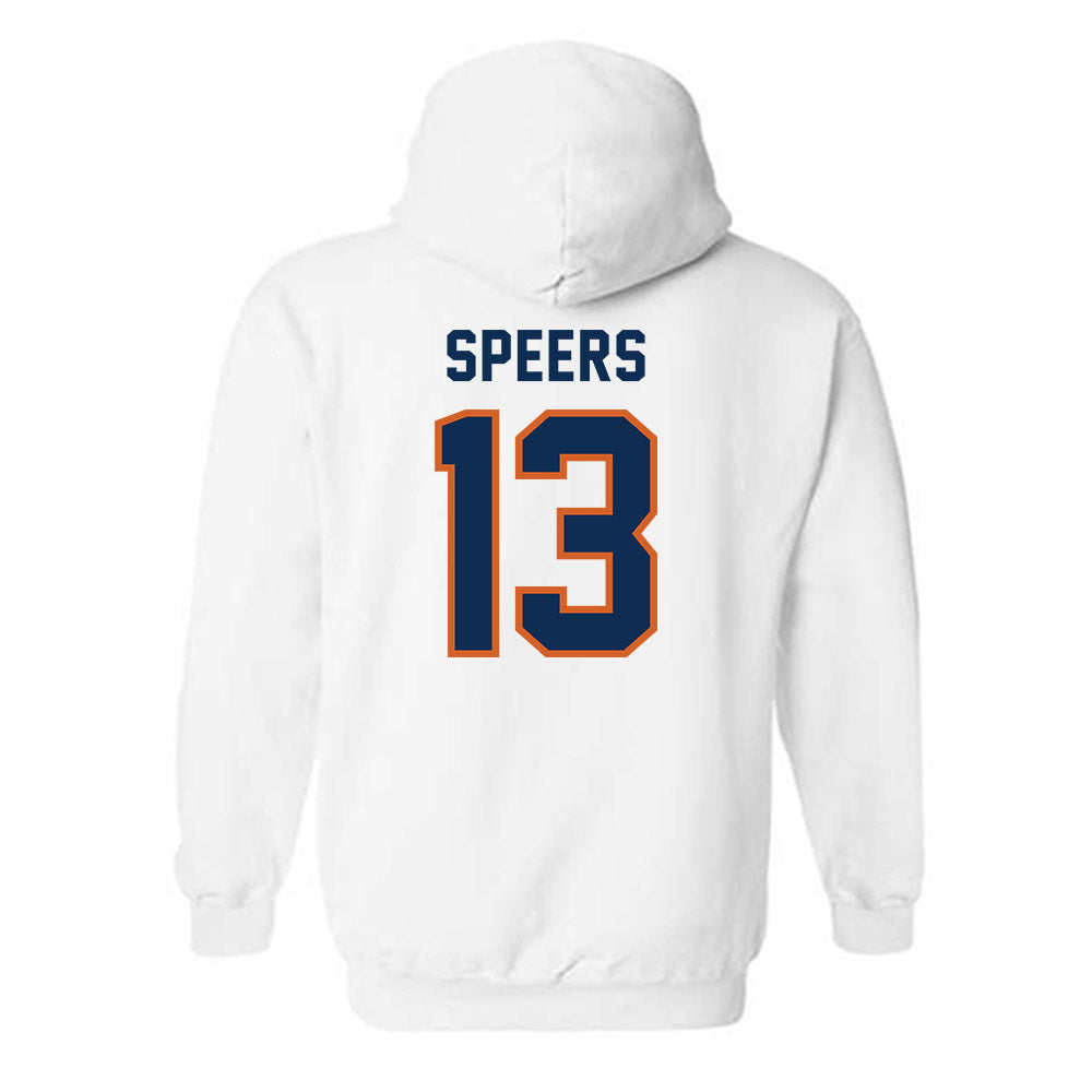 Wheaton IL - NCAA Men's Basketball : Jack Speers - Classic Shersey Hooded Sweatshirt-1