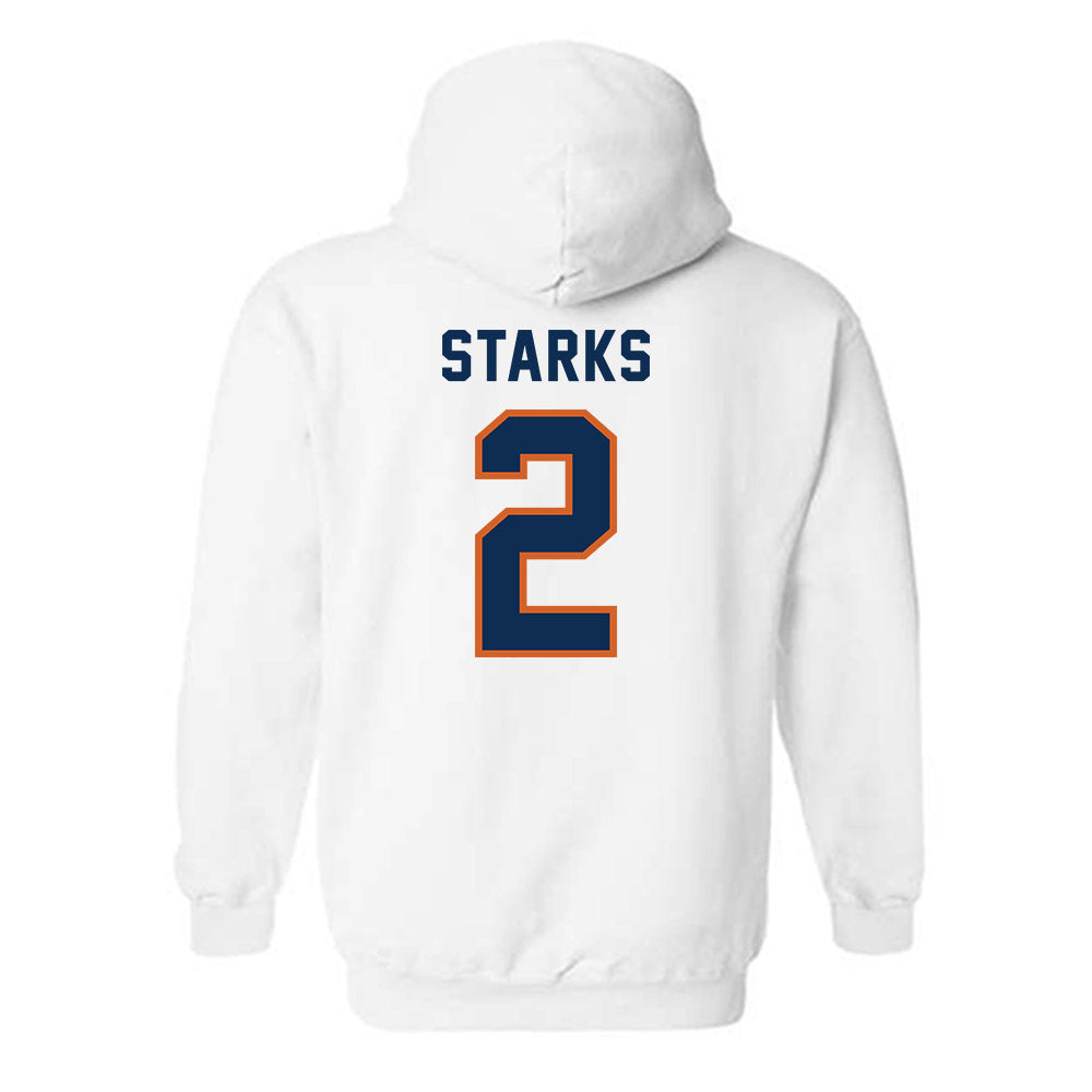 Wheaton IL - NCAA Men's Basketball : Cooper Starks - Classic Shersey Hooded Sweatshirt-1