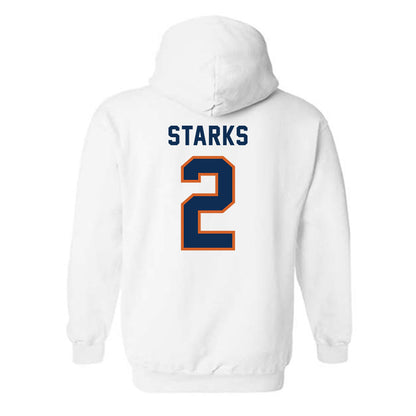 Wheaton IL - NCAA Men's Basketball : Cooper Starks - Classic Shersey Hooded Sweatshirt-1