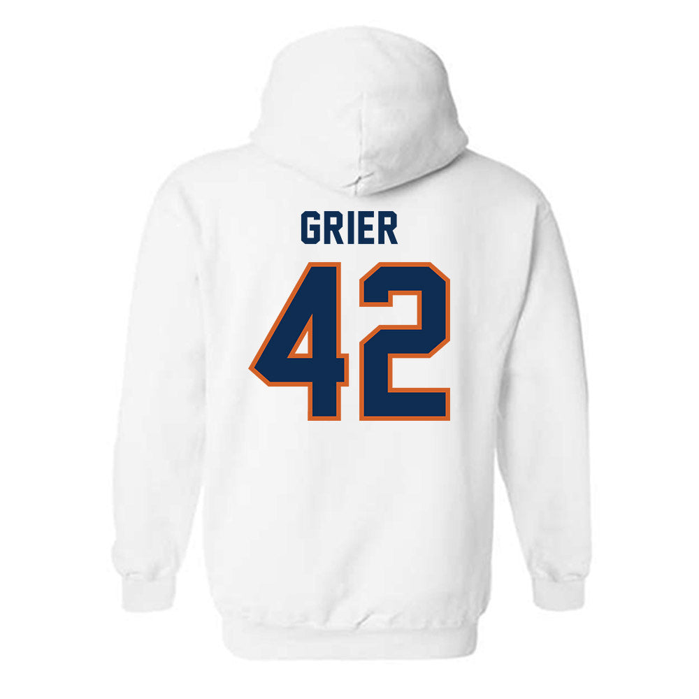 Wheaton IL - NCAA Men's Basketball : Kyle Grier - Classic Shersey Hooded Sweatshirt-1