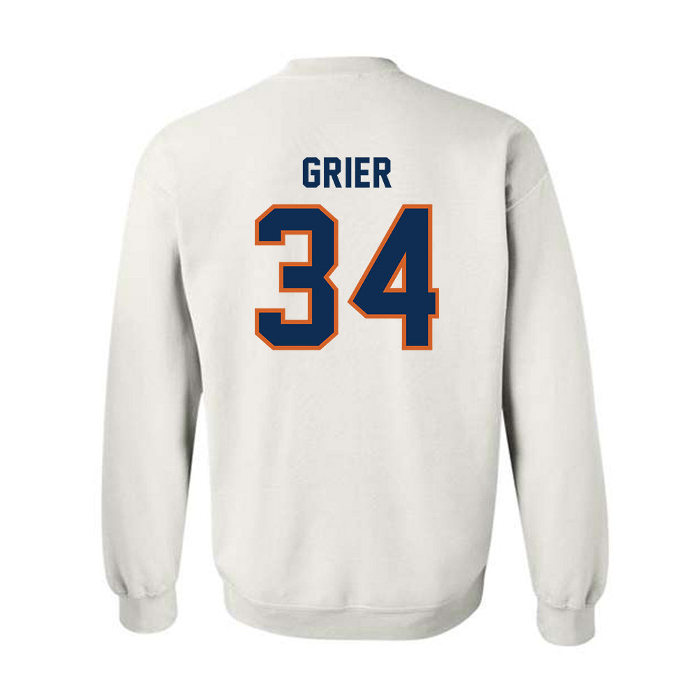 Wheaton IL - NCAA Men's Basketball : Carson Grier - Classic Shersey Crewneck Sweatshirt-1
