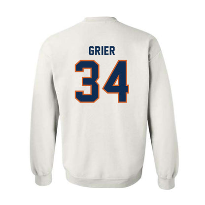 Wheaton IL - NCAA Men's Basketball : Carson Grier - Classic Shersey Crewneck Sweatshirt-1