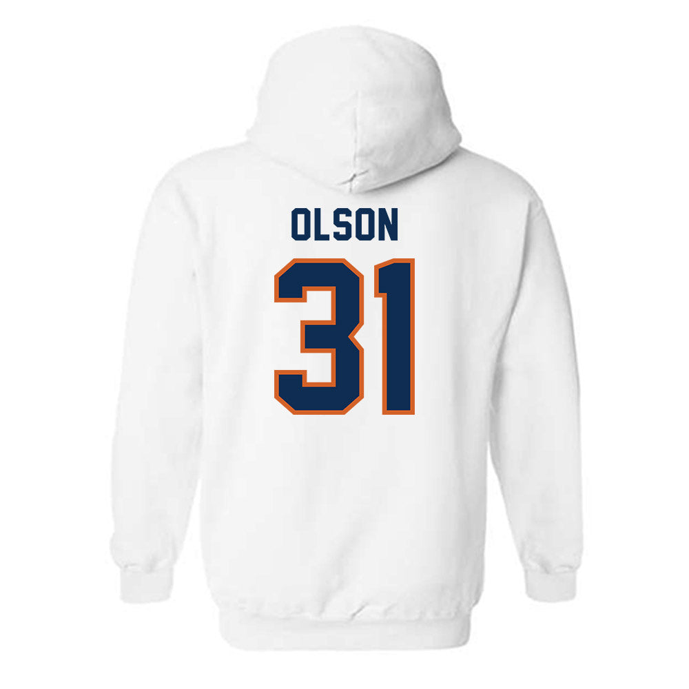 Wheaton IL - NCAA Men's Basketball : Jace Olson - Classic Shersey Hooded Sweatshirt-1