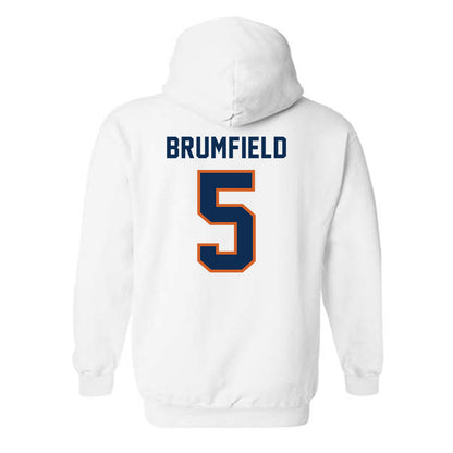 Wheaton IL - NCAA Men's Basketball : Noah Brumfield - Classic Shersey Hooded Sweatshirt-1