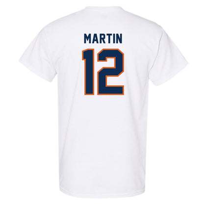 Wheaton IL - NCAA Men's Basketball : Devin Martin - Classic Shersey T-Shirt-1
