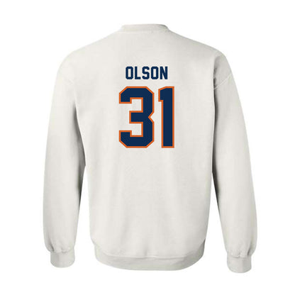 Wheaton IL - NCAA Men's Basketball : Jace Olson - Classic Shersey Crewneck Sweatshirt-1
