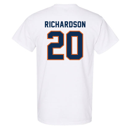 Wheaton IL - NCAA Men's Basketball : Soren Richardson - Classic Shersey T-Shirt-1