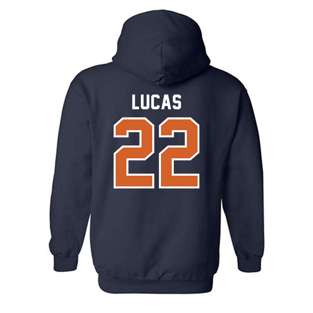 Wheaton IL - NCAA Men's Soccer : Isaac Lucas - Classic Shersey Hooded Sweatshirt-1