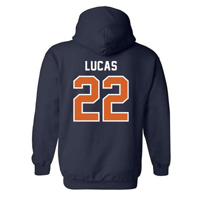 Wheaton IL - NCAA Men's Soccer : Isaac Lucas - Classic Shersey Hooded Sweatshirt-1