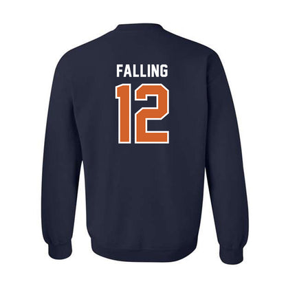 Wheaton IL - NCAA Men's Soccer : Cooper Falling - Classic Shersey Crewneck Sweatshirt-1