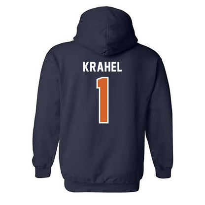 Wheaton IL - NCAA Men's Soccer : Jack Krahel - Classic Shersey Hooded Sweatshirt-1