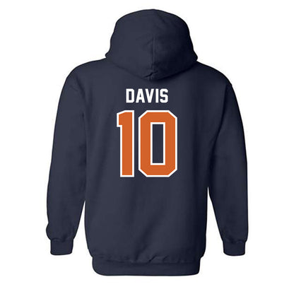 Wheaton IL - NCAA Men's Soccer : Caleb Davis - Classic Shersey Hooded Sweatshirt-1