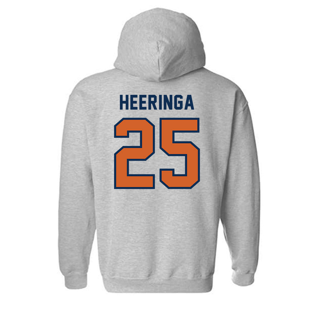 Wheaton IL - NCAA Men's Soccer : Andrew Heeringa - Classic Shersey Hooded Sweatshirt-1