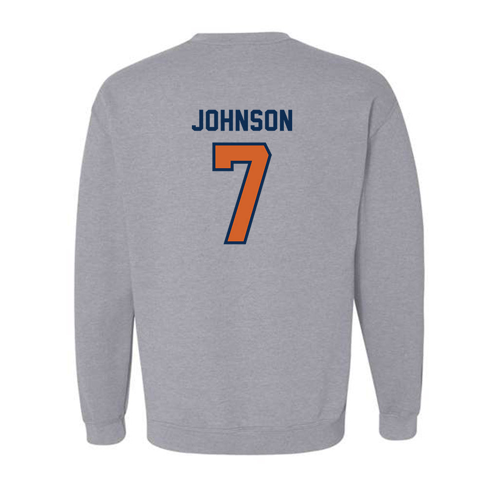 Wheaton IL - NCAA Men's Soccer : Kyle Johnson - Classic Shersey Crewneck Sweatshirt-1