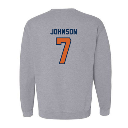 Wheaton IL - NCAA Men's Soccer : Kyle Johnson - Classic Shersey Crewneck Sweatshirt-1