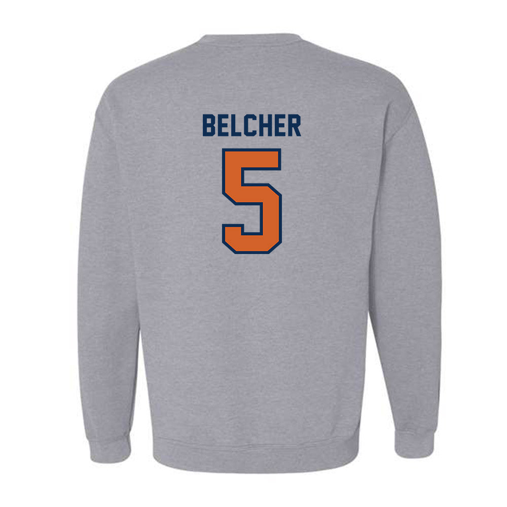 Wheaton IL - NCAA Men's Soccer : Garrett Belcher - Classic Shersey Crewneck Sweatshirt-1