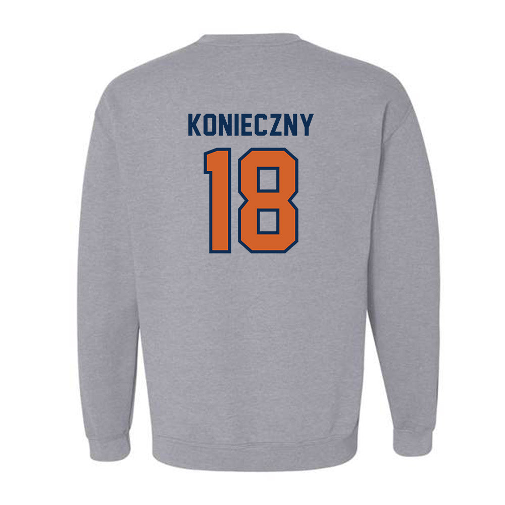 Wheaton IL - NCAA Men's Soccer : Chris Konieczny - Classic Shersey Crewneck Sweatshirt-1