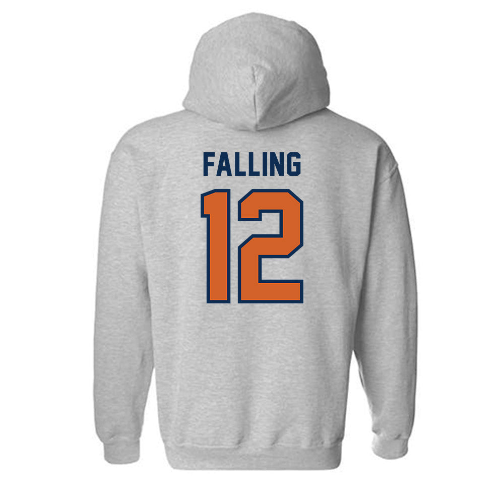 Wheaton IL - NCAA Men's Soccer : Cooper Falling - Classic Shersey Hooded Sweatshirt-1