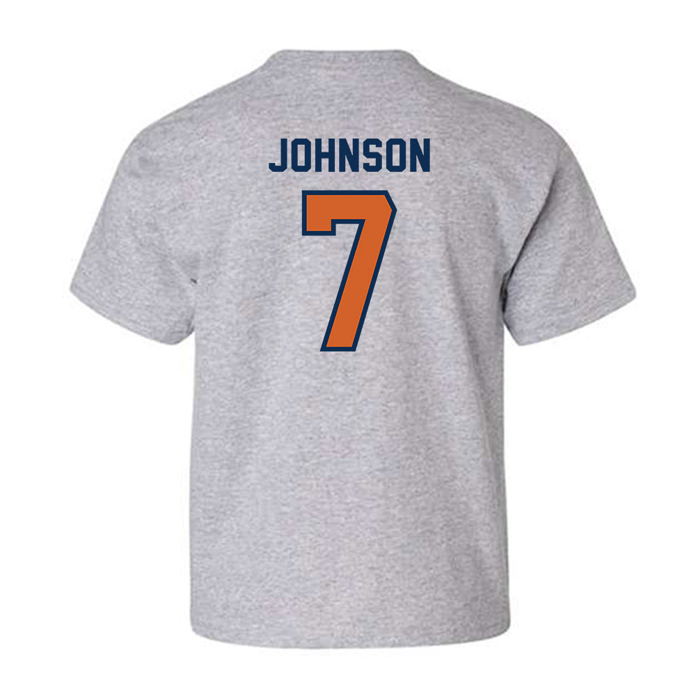 Wheaton IL - NCAA Men's Soccer : Kyle Johnson - Classic Shersey Youth T-Shirt-1