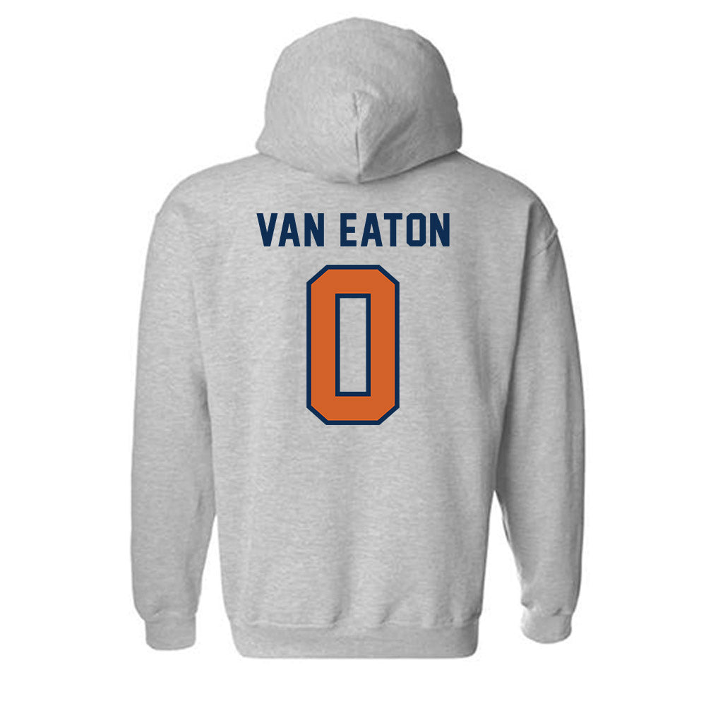 Wheaton IL - NCAA Men's Soccer : Oliver Van Eaton - Classic Shersey Hooded Sweatshirt-1