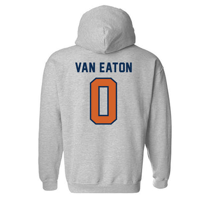 Wheaton IL - NCAA Men's Soccer : Oliver Van Eaton - Classic Shersey Hooded Sweatshirt-1