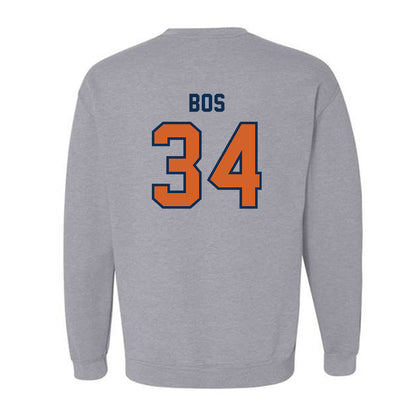 Wheaton IL - NCAA Men's Soccer : Reuben Bos - Classic Shersey Crewneck Sweatshirt-1