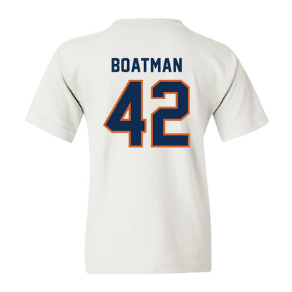 Wheaton IL - NCAA Football : Clay Boatman - Classic Shersey Youth T-Shirt-1