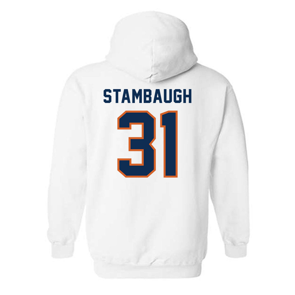 Wheaton IL - NCAA Football : Nick Stambaugh - Classic Shersey Hooded Sweatshirt-1