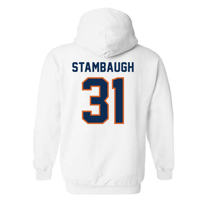 Wheaton IL - NCAA Football : Nick Stambaugh - Classic Shersey Hooded Sweatshirt-1