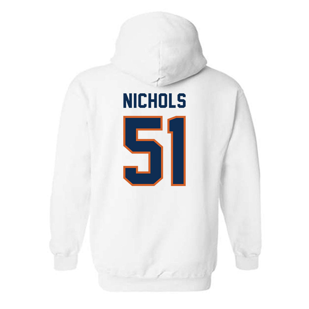 Wheaton IL - NCAA Football : JT Nichols - Classic Shersey Hooded Sweatshirt-1