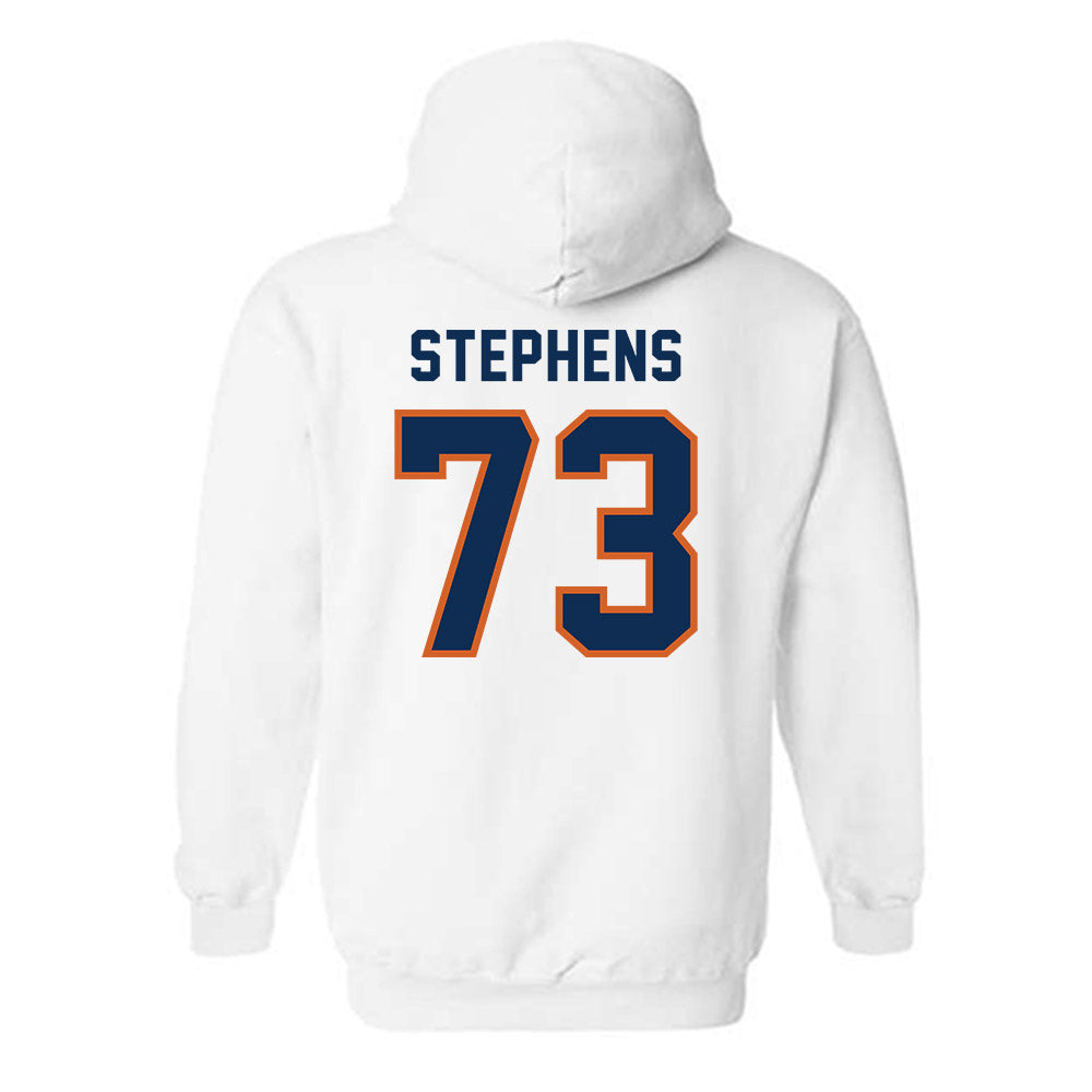Wheaton IL - NCAA Football : Blake Stephens - Classic Shersey Hooded Sweatshirt-1